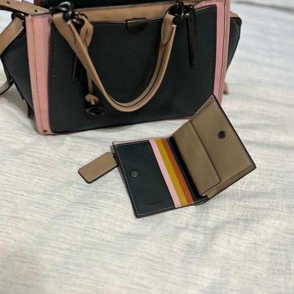 Coach Dreamer in Color Block w/ wallet - Picture 2 of 9